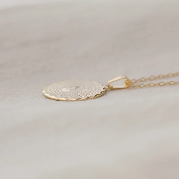 Our Father Prayer Necklace | 18k Gold Filled - Picture 6 of 9